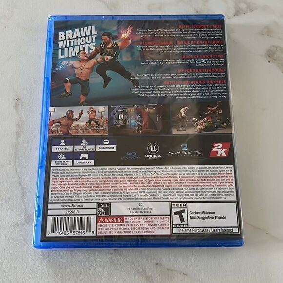 NIP WWE 2K Battlegrounds PS4 - PS4 Edition - Picture 3 of 3